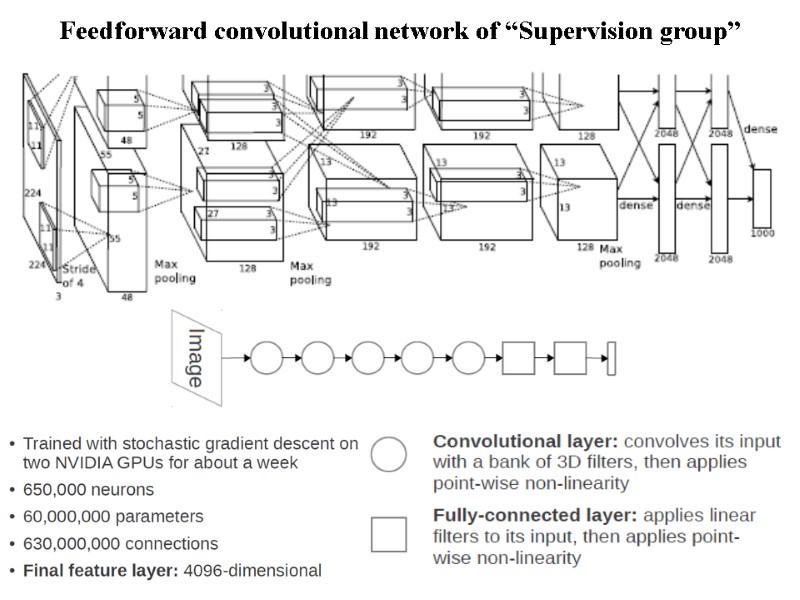 3 Feedforward convolutional network of “Supervision group”